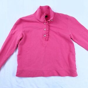 Talbots Pink Turtleneck Sweater with Cowl Design